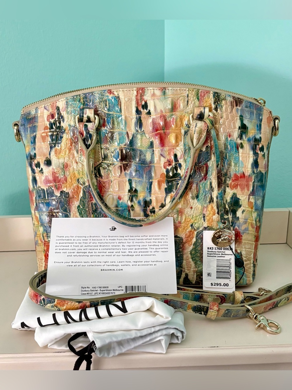 Brahmin Medium Duxbury in Superbloom